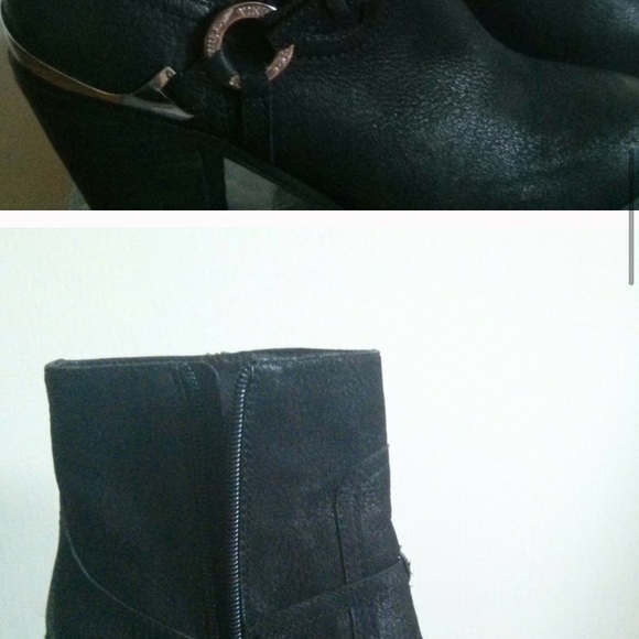 Like New Vince Camuto Leather Boots Size 7 M - Picture 5 of 8